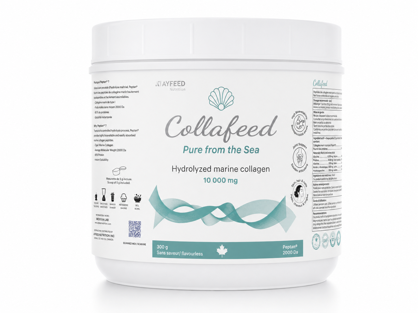 Collafeed Pure — Pot 300 g